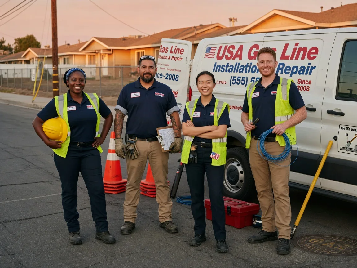 Gas Line Installation company in Schroeder, MN
